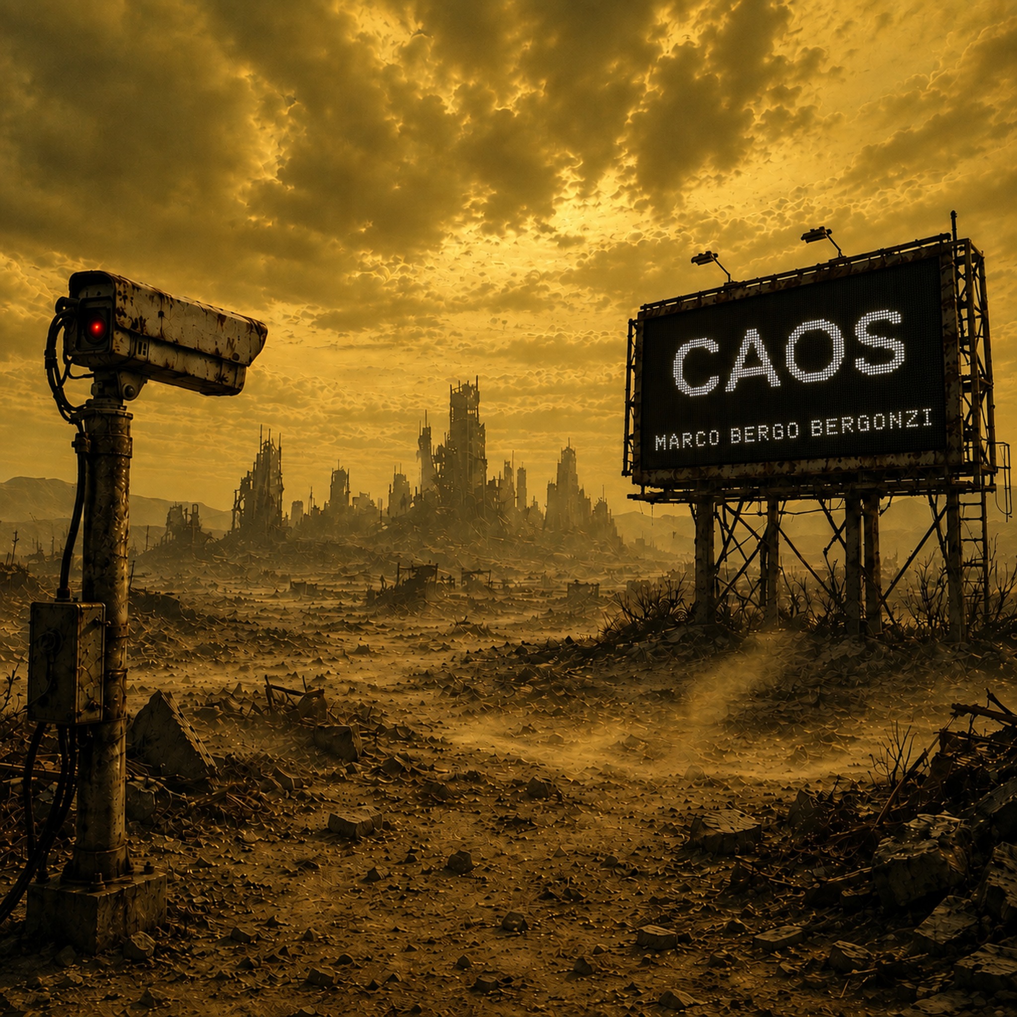 Copertina di CAOS di Marco Bergo Bergonzi